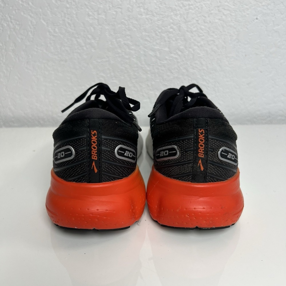 Brooks Glycerin 20 Women's Size 10 B Black Orange Running Shoes 1203691B045 - Picture 5 of 8